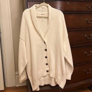 Free People Camomile Ivory Sweater
